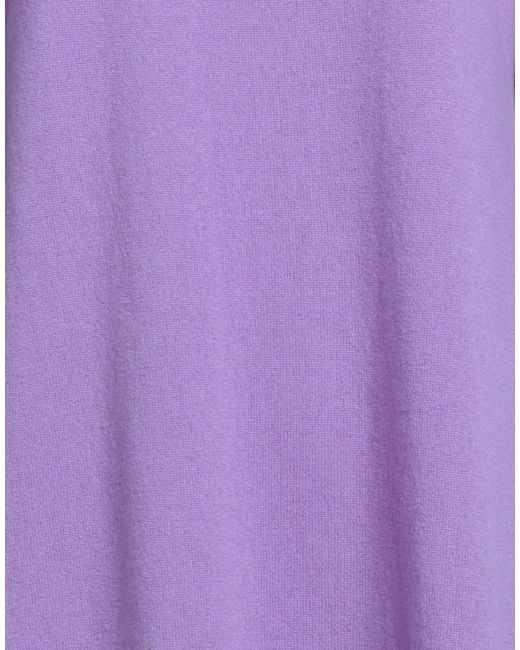 SOLOTRE Purple Sweater