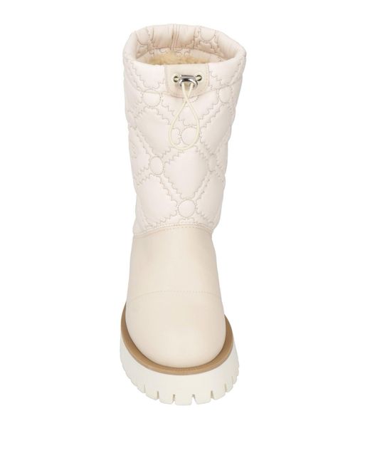 Pollini Natural Ankle Boots