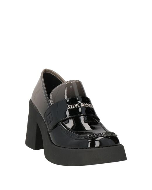 Steve Madden Black Loafers