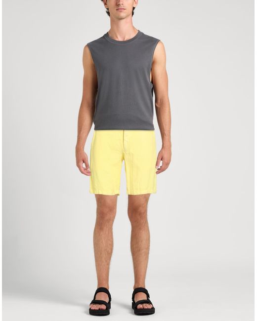 Drumohr Yellow Shorts & Bermuda Shorts for men