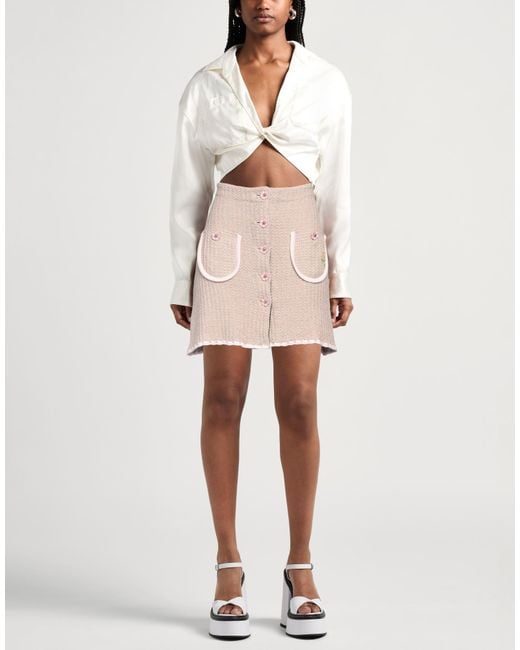Cormio Natural Mini Skirt
