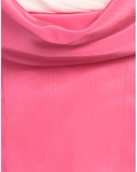 Moschino Pink Couture Top Viscose, Cotton