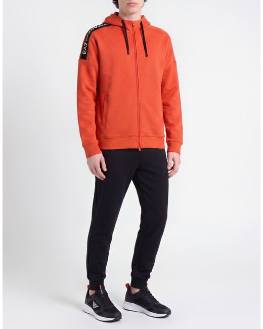 EA7 Red Sweatshirts for men