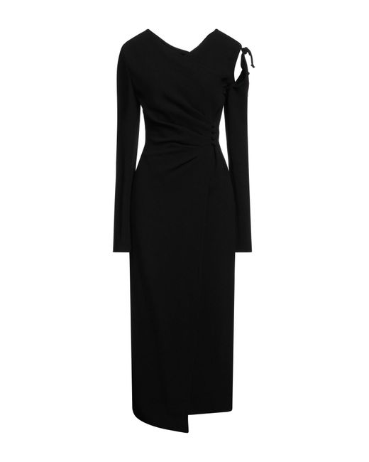 Nanushka Black Long Dress