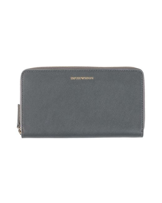 Emporio Armani Gray Wallet