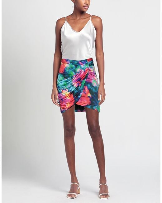 Patrizia Pepe Red Mini Skirt