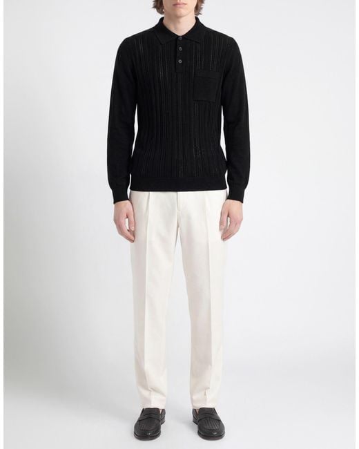 Pullover Roberto Collina pour homme en coloris Black