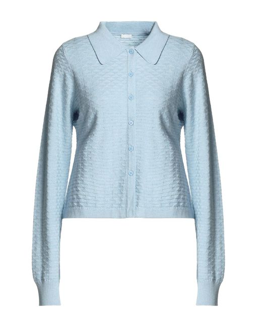 8 by YOOX Blue Cardigan