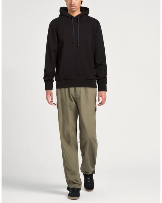 Colmar Black Sweatshirt Cotton, Polyester, Elastane for men