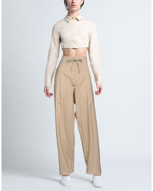 A PAPER KID Natural Pants