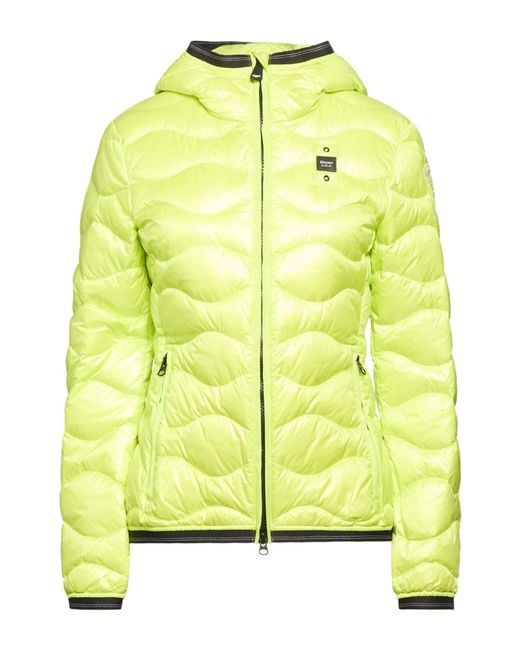 Blauer Yellow Puffer