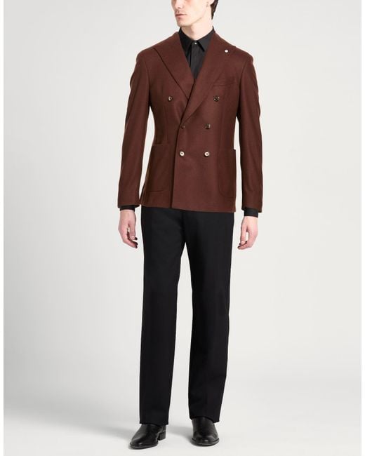 L.b.m. 1911 Brown Blazers for men