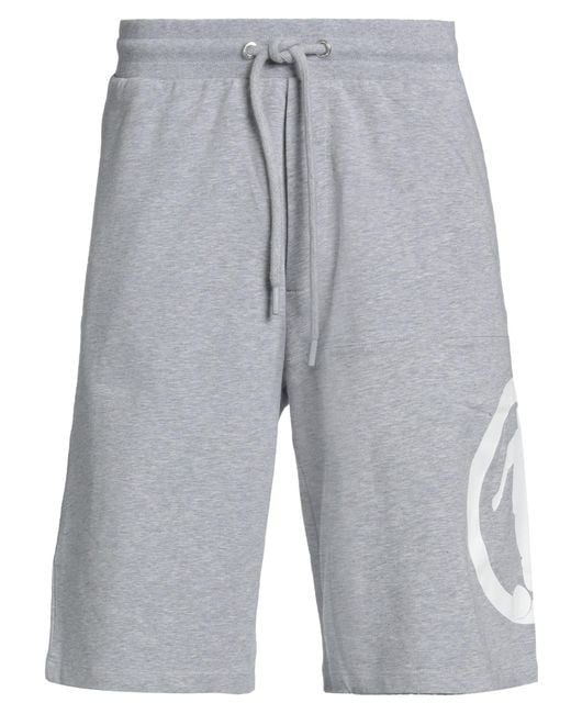 Bikkembergs Gray Shorts & Bermuda Shorts for men