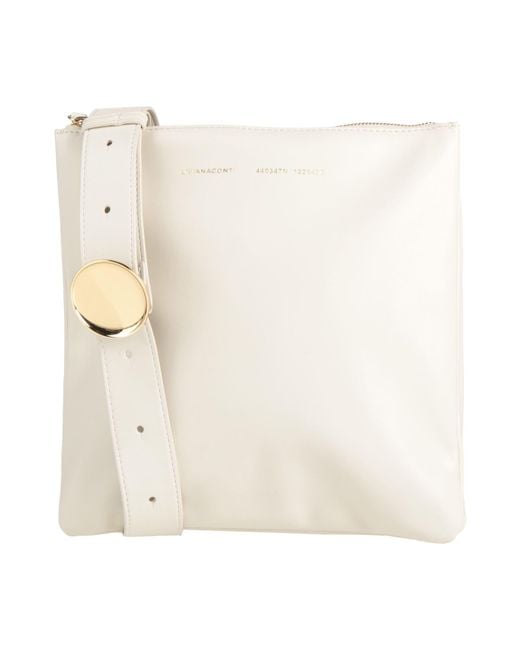 Liviana Conti White Cross-Body Bags