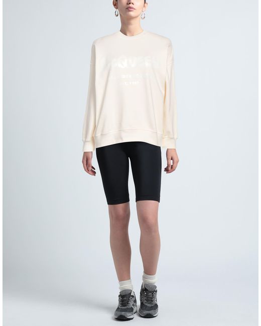 McQueen White Sweatshirt