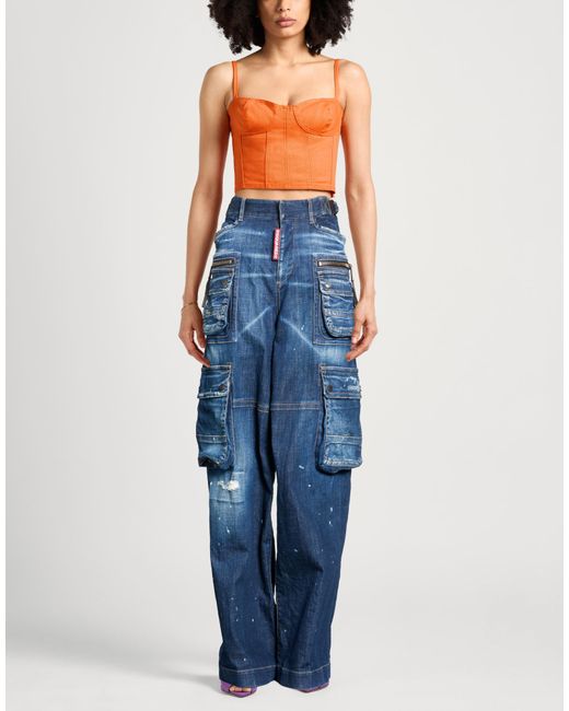 DSquared² Blue Jeans Cotton, Elastane