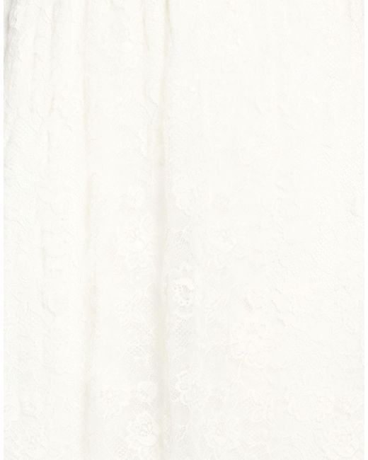 Chloé White Maxi Skirt Polyamide