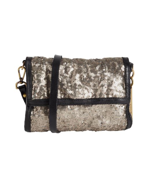 Caterina Lucchi Black Cross-Body Bag Leather, Cowhide