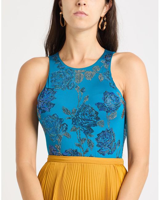 Fisico Blue Bodysuit