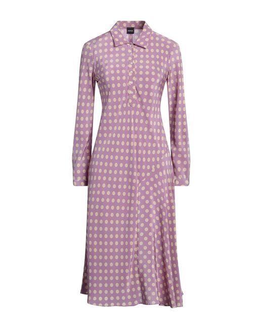 Aspesi Purple Midi Dress