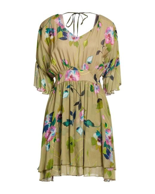 Annarita N. Green Mini Dresses