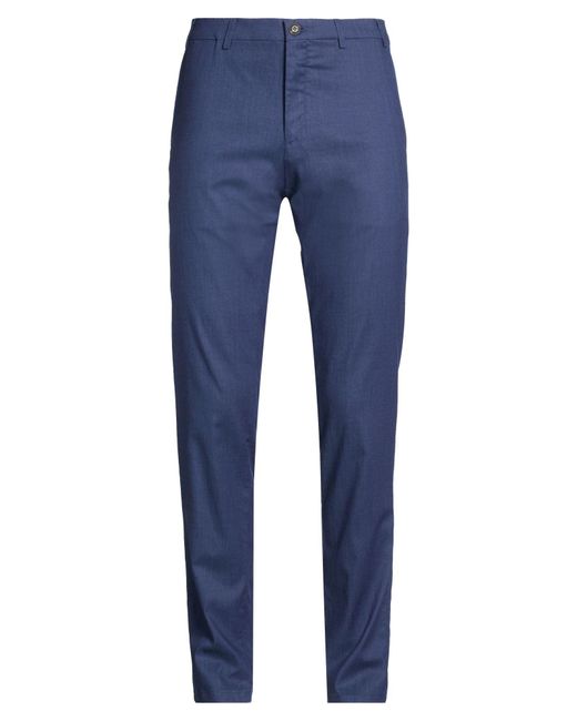 Canali Blue Trouser for men