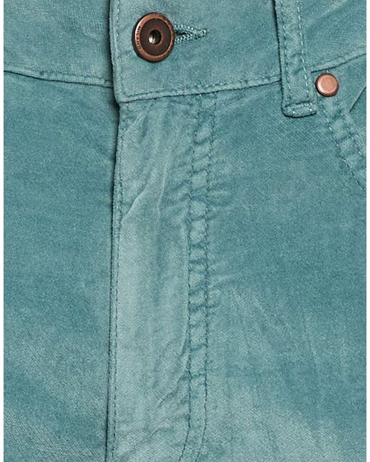 Boglioli Blue Pants Cotton, Elastane for men