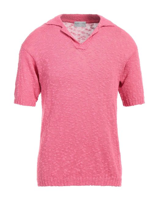 SETTEFILI CASHMERE Pink Sweater for men