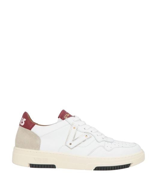 Via Roma 15 White Sneakers Leather