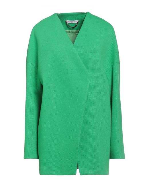 Maria Vittoria Paolillo Green Overcoat & Trench Coat