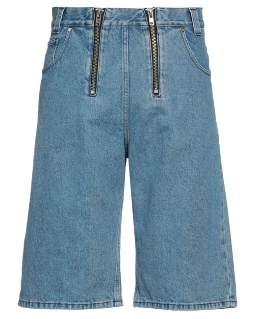 GmbH Blue Denim Shorts for men