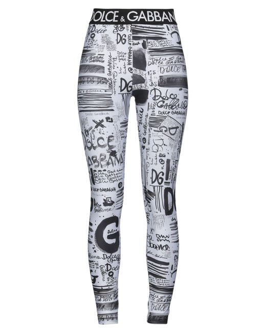 Dolce & Gabbana White Leggings