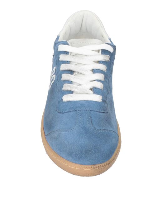 Be980 Blue Slate Sneakers Leather