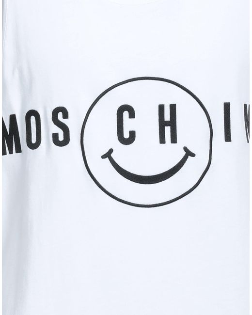 Moschino White Tank Top for men
