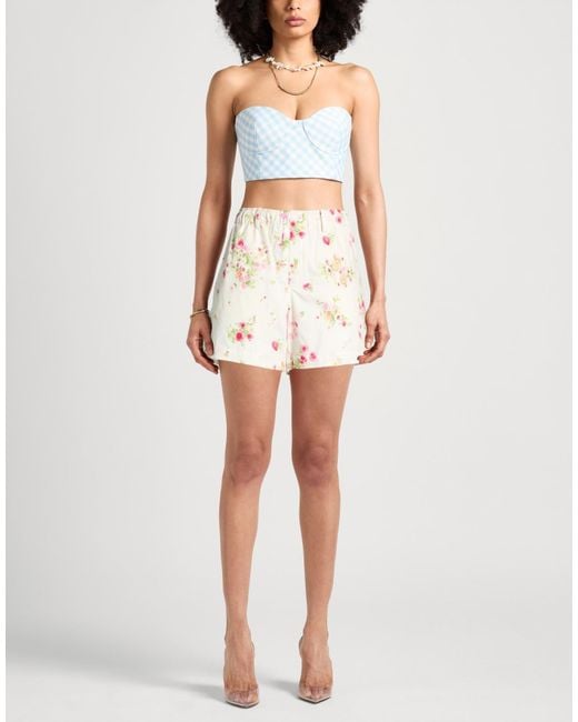 N°21 White Shorts & Bermuda Shorts
