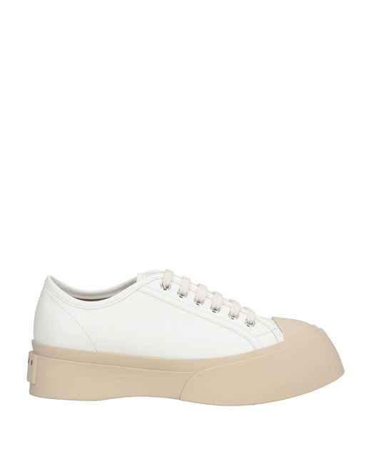 Marni White Sneakers Calfskin