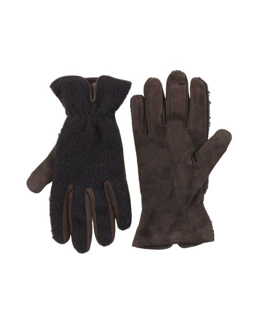 R'osi Black Gloves Wool