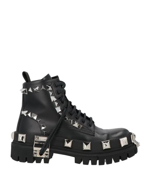 Dolce & Gabbana Black Ankle Boots