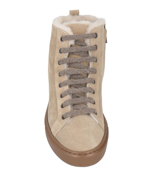 Doucal's Natural Sneakers Leather