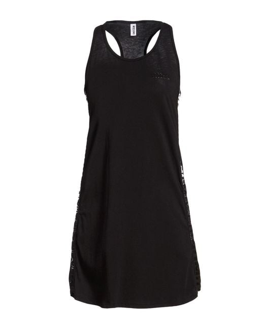 Moschino Black Mini Dress Cotton
