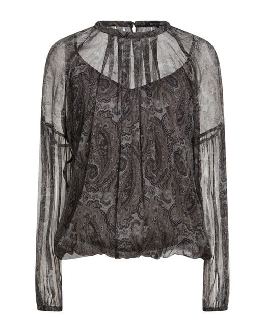 Luisa Cerano Gray Tops