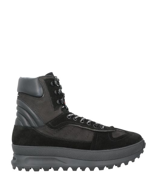 Maison Margiela Black Ankle Boots Leather, Textile Fibers for men