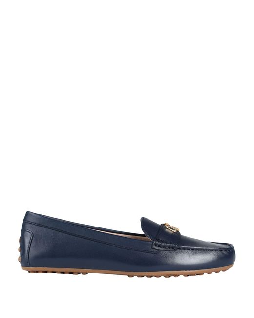 Lauren by Ralph Lauren Loafers in Blue | Lyst