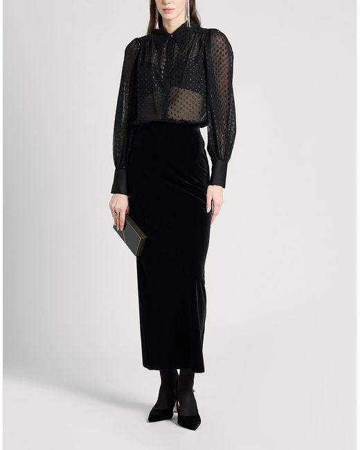 MAX&Co. Black Gio Shirt Polyester