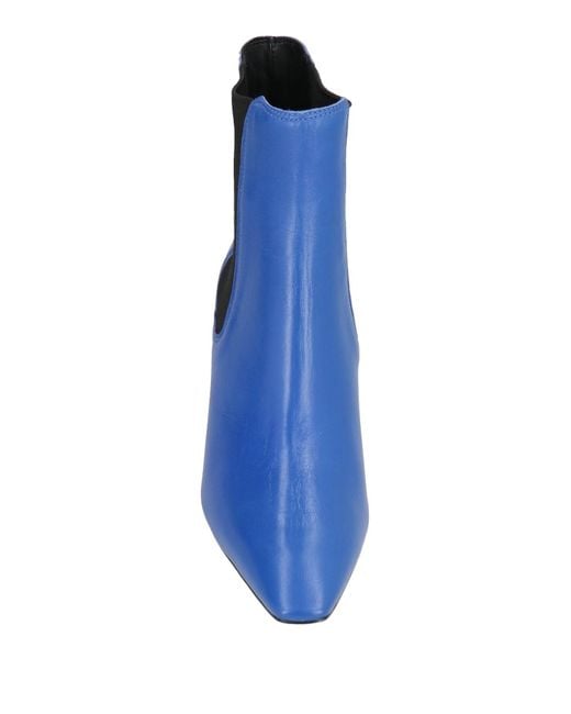 Carrano Blue Ankle Boots