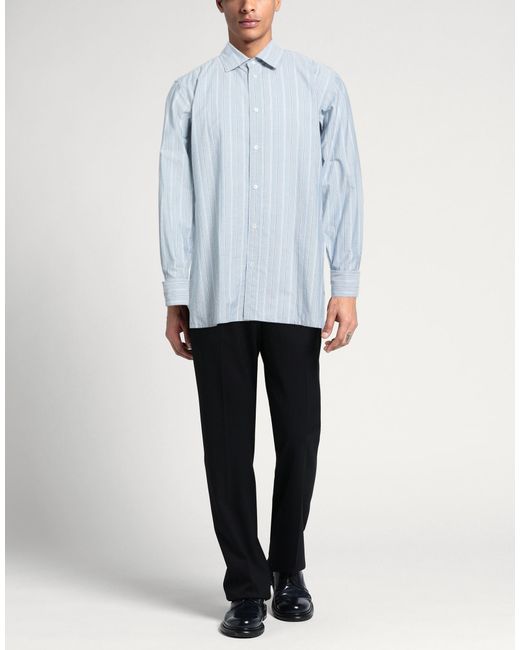 Maison Margiela Blue Slate Shirt Cotton for men