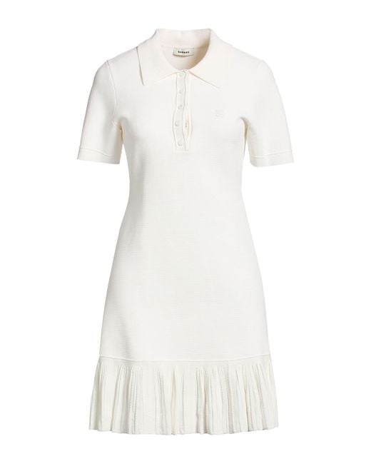 Sandro White Mini Dress