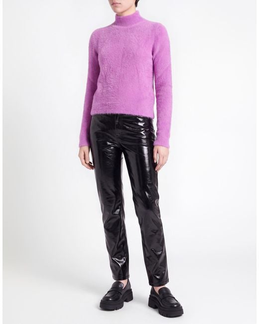 Kaos Purple Turtlenecks