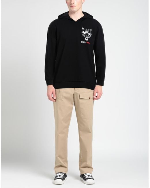 Philipp Plein Black Sweatshirt for men