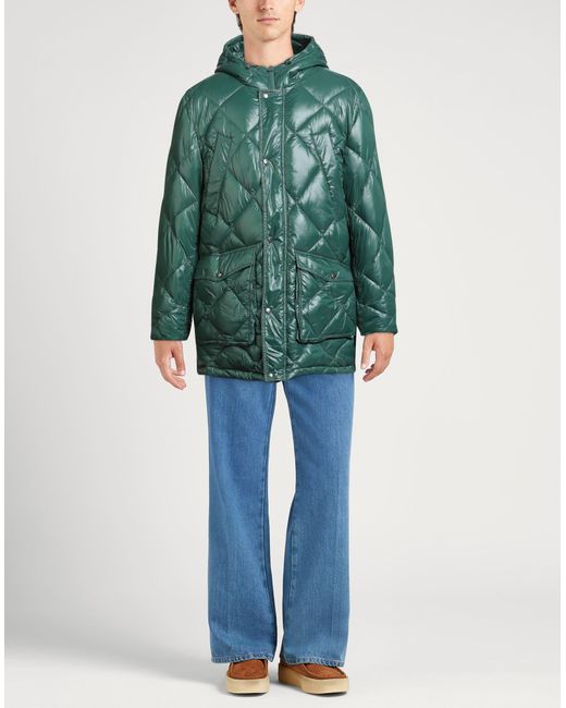 Husky Green Puffer for men